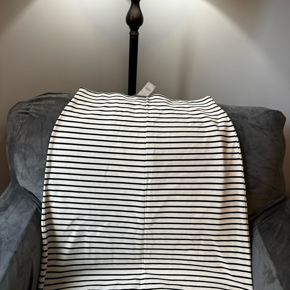 New pinstripe pencil skirt.